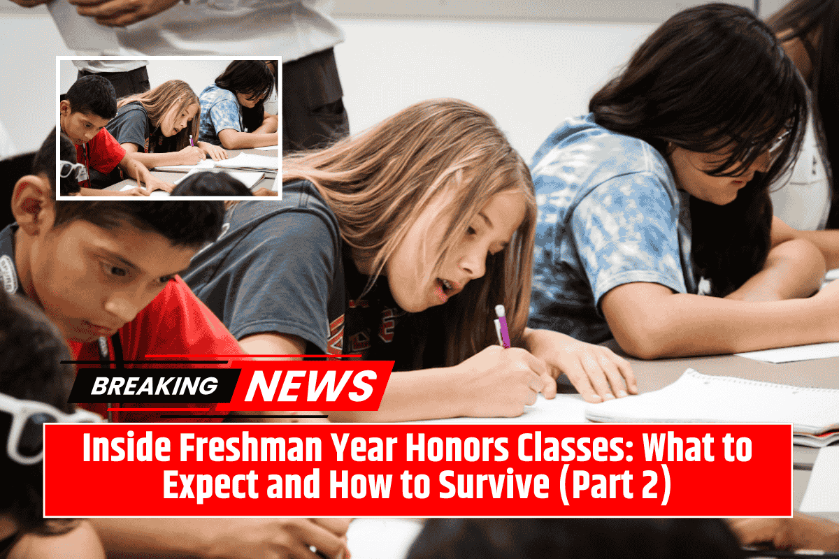 Inside Freshman Year Honors Classes: What to Expect and How to Survive (Part 2)
