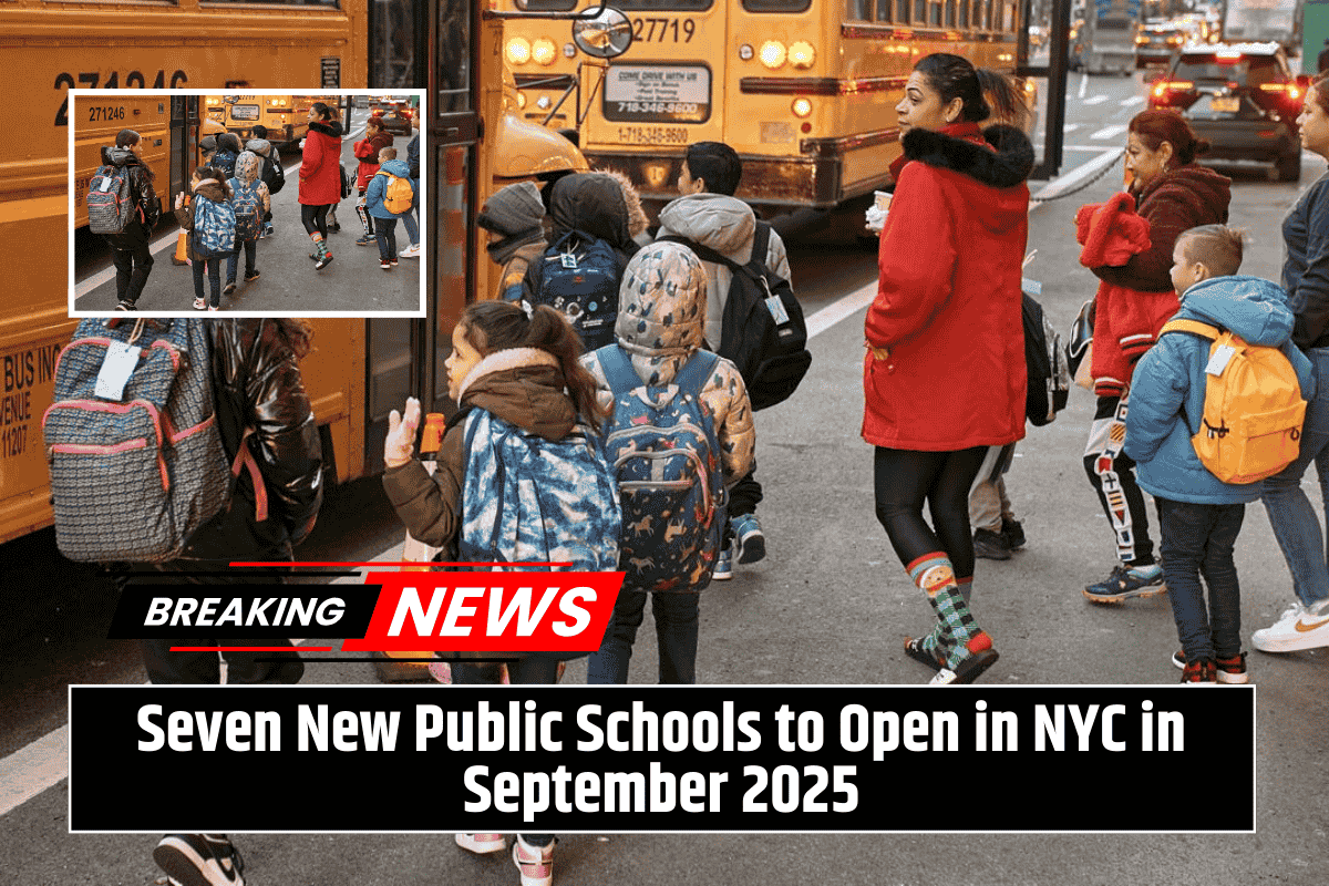 Seven New Public Schools to Open in NYC in September 2025