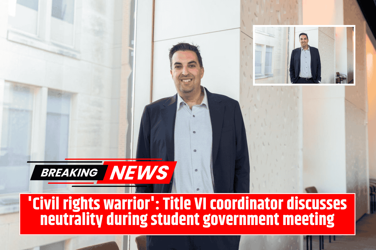 'Civil rights warrior': Title VI coordinator discusses neutrality during student government meeting